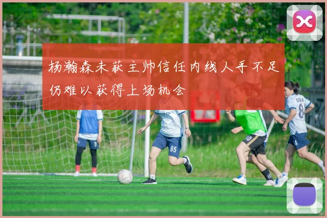 杨瀚森未获主帅信任内线人手不足仍难以获得上场机会